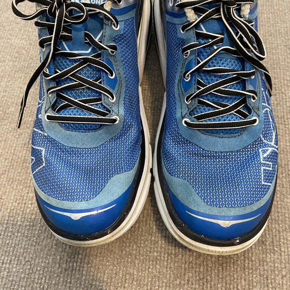 Hoka‎ One One Bondi Shoes Mens Size 13 Blue Running Sneakers 1007833 Cushioned main image 8